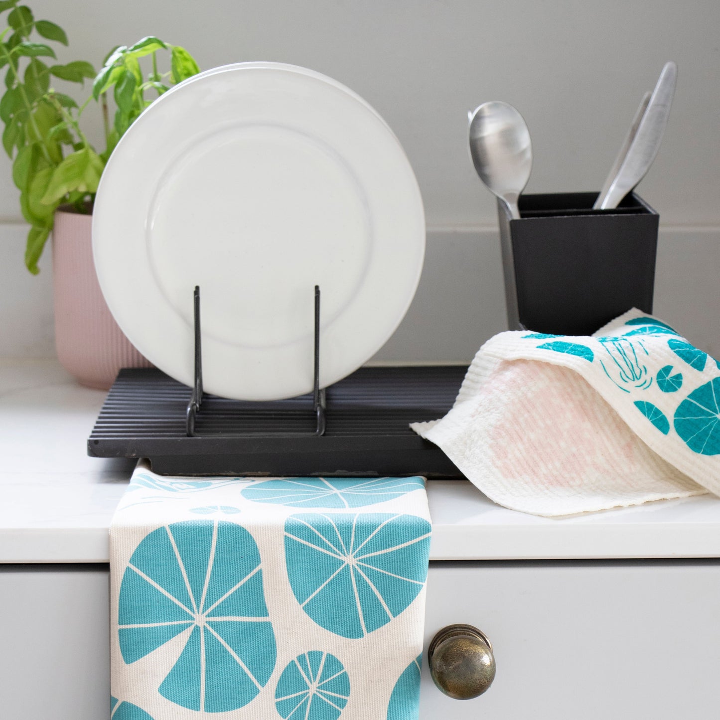 Eco Dishcloths | Wild Swimmers & Hydrangea