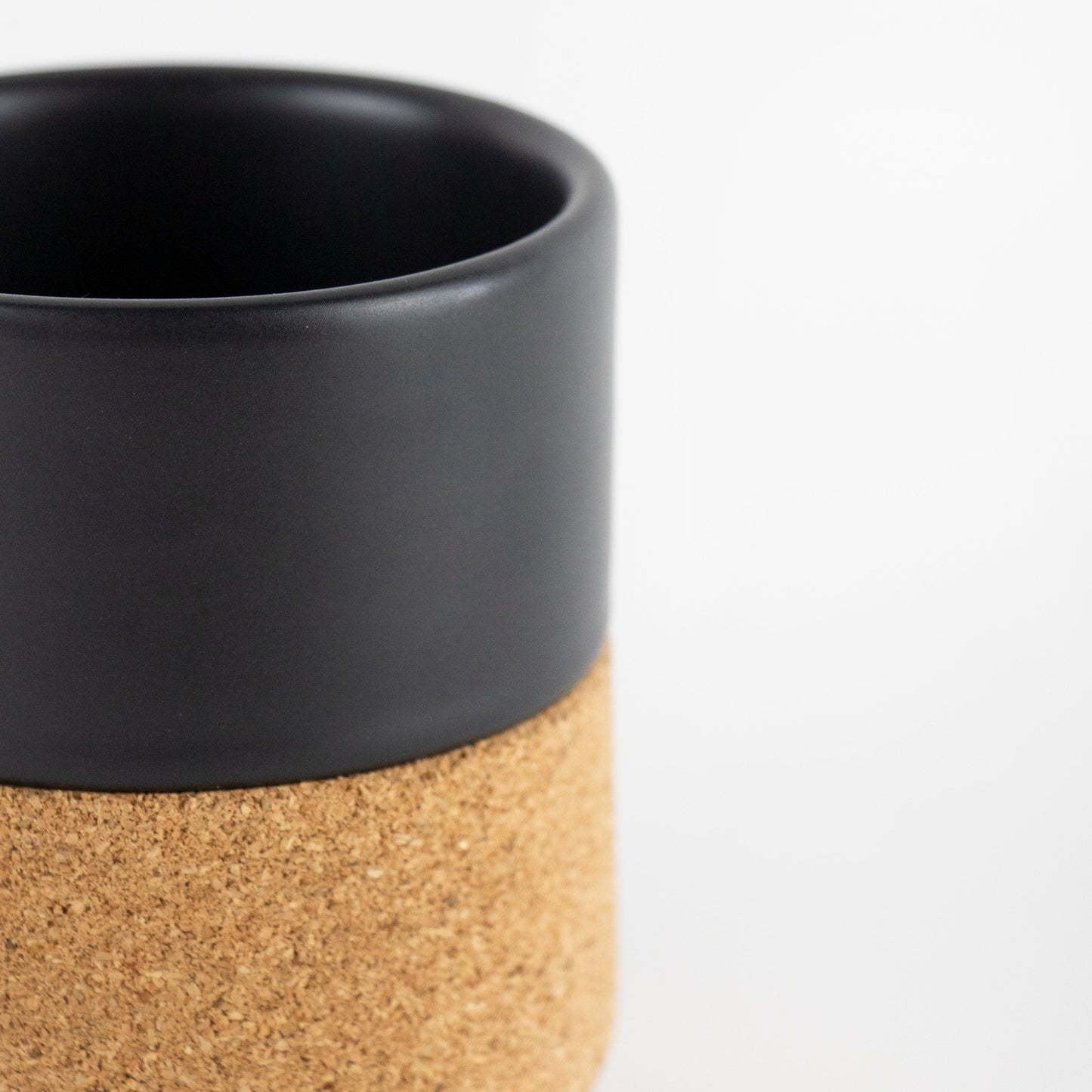 Eco Coffee Mug | Medium Matt Black
