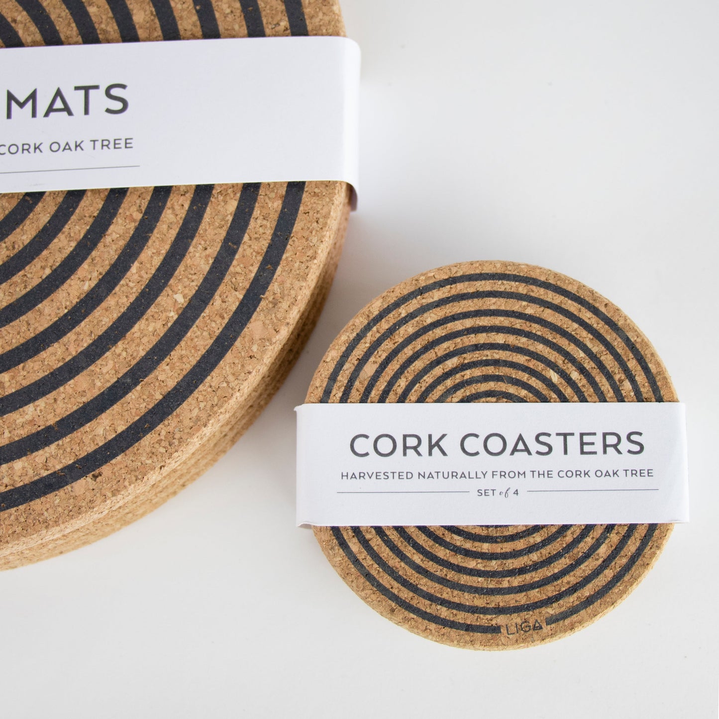 Cork Mats | Orbit Grey