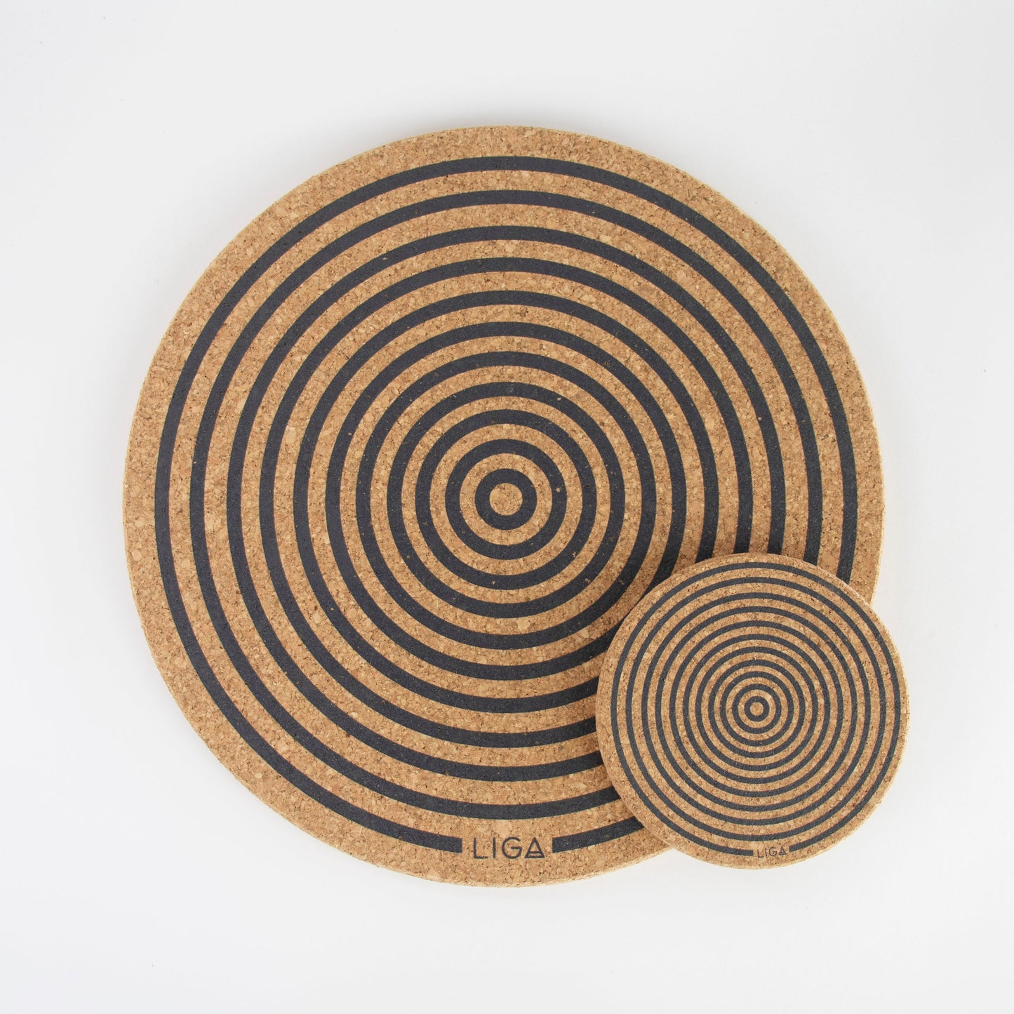 Cork Mats | Orbit Grey