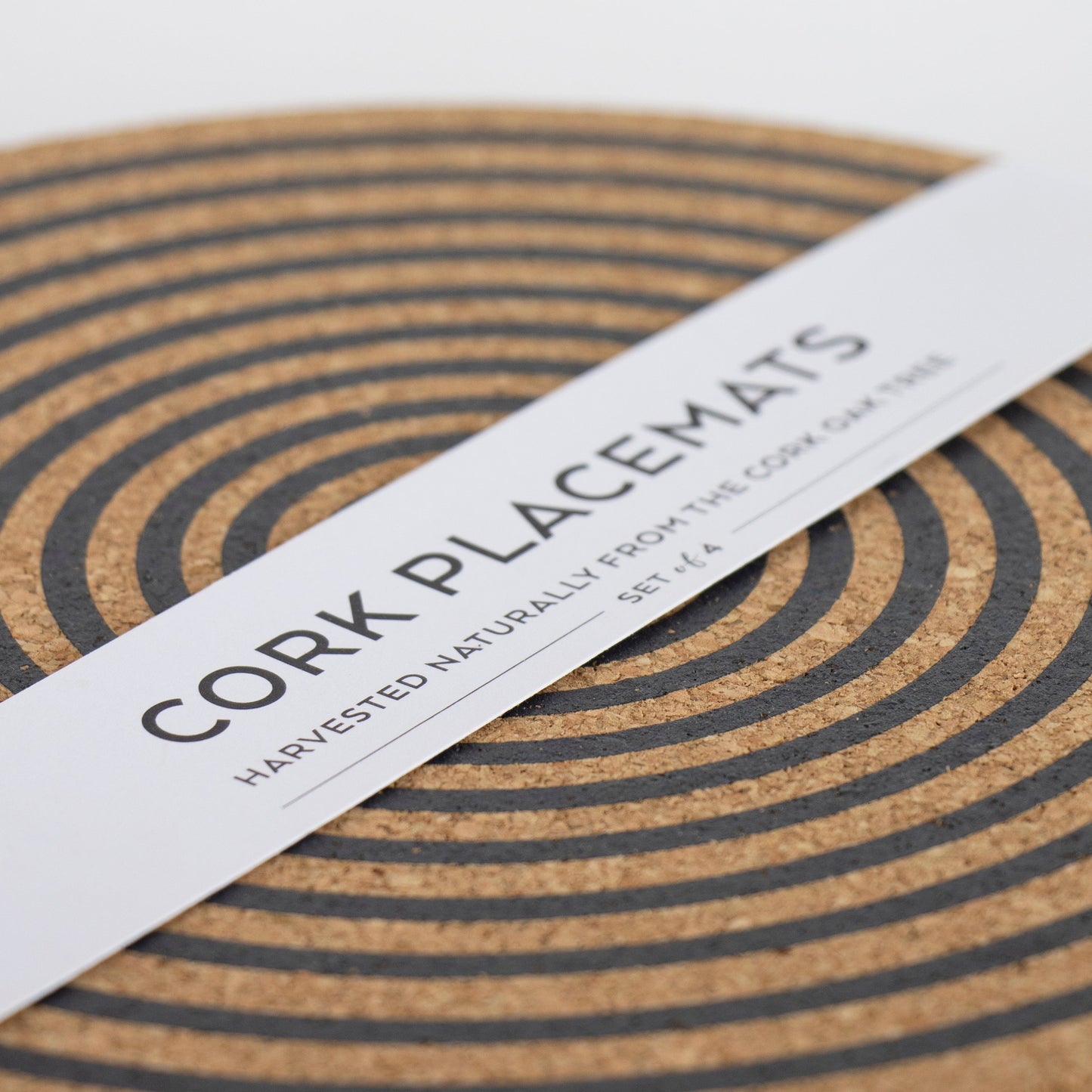 Cork Mats | Orbit Grey