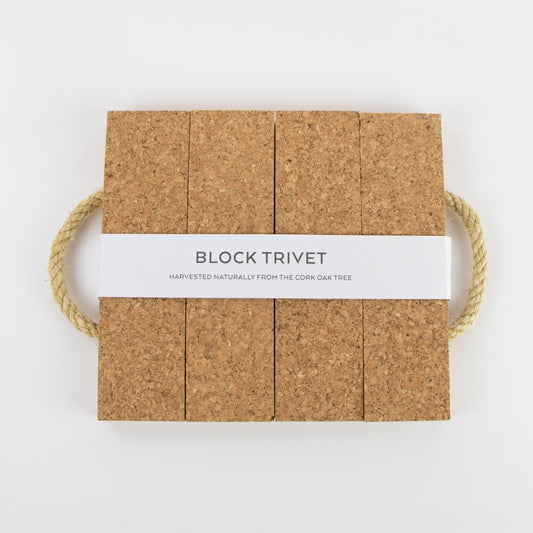 Cork Block Trivet