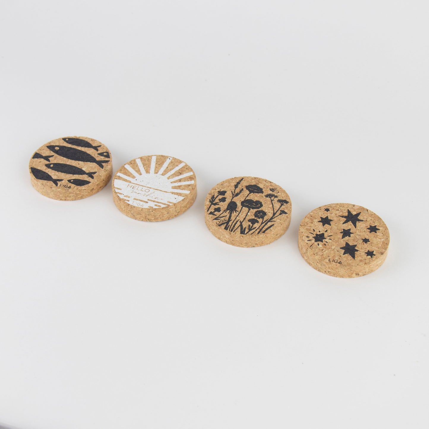 Stars Cork Magnet