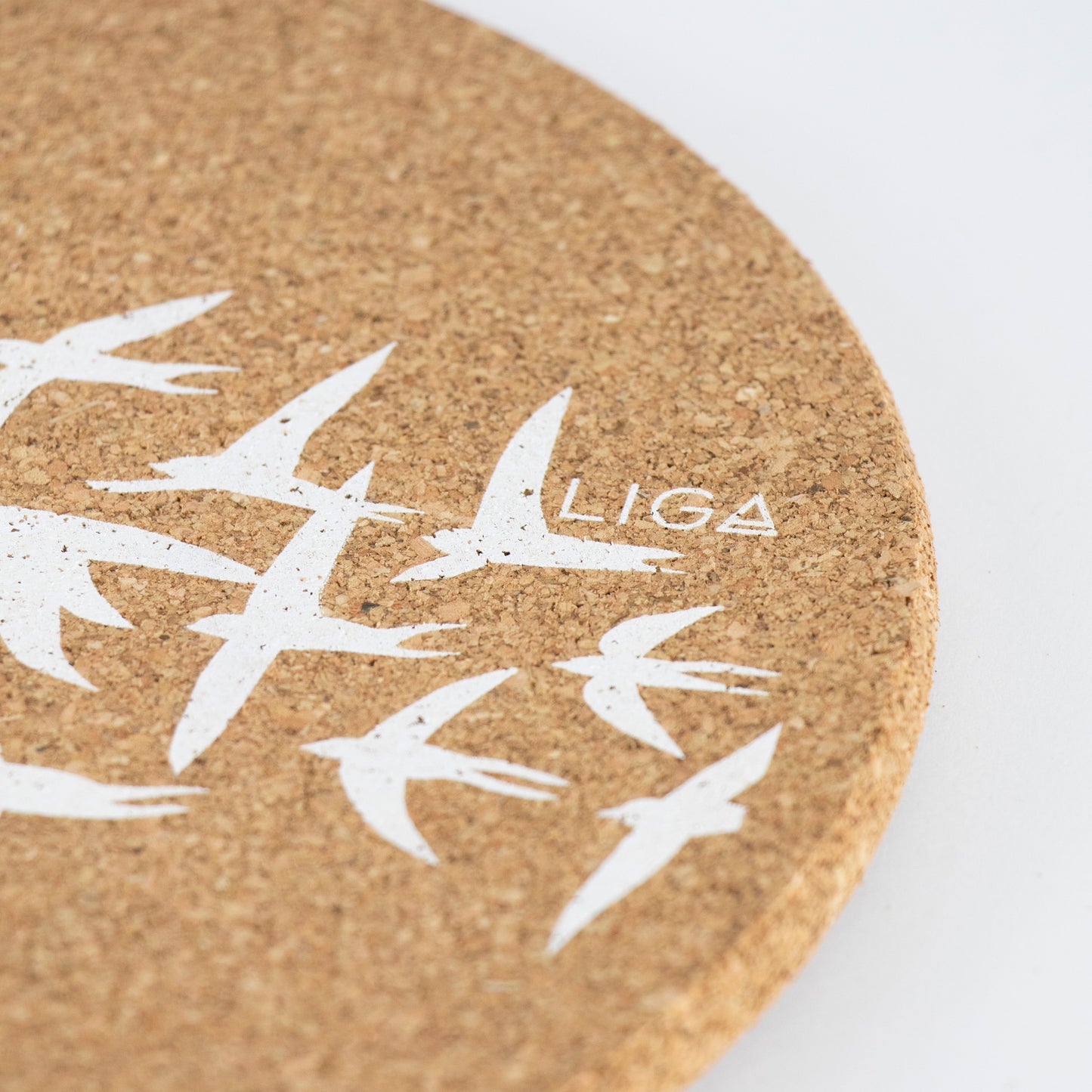 Cork Mats | Swallows White