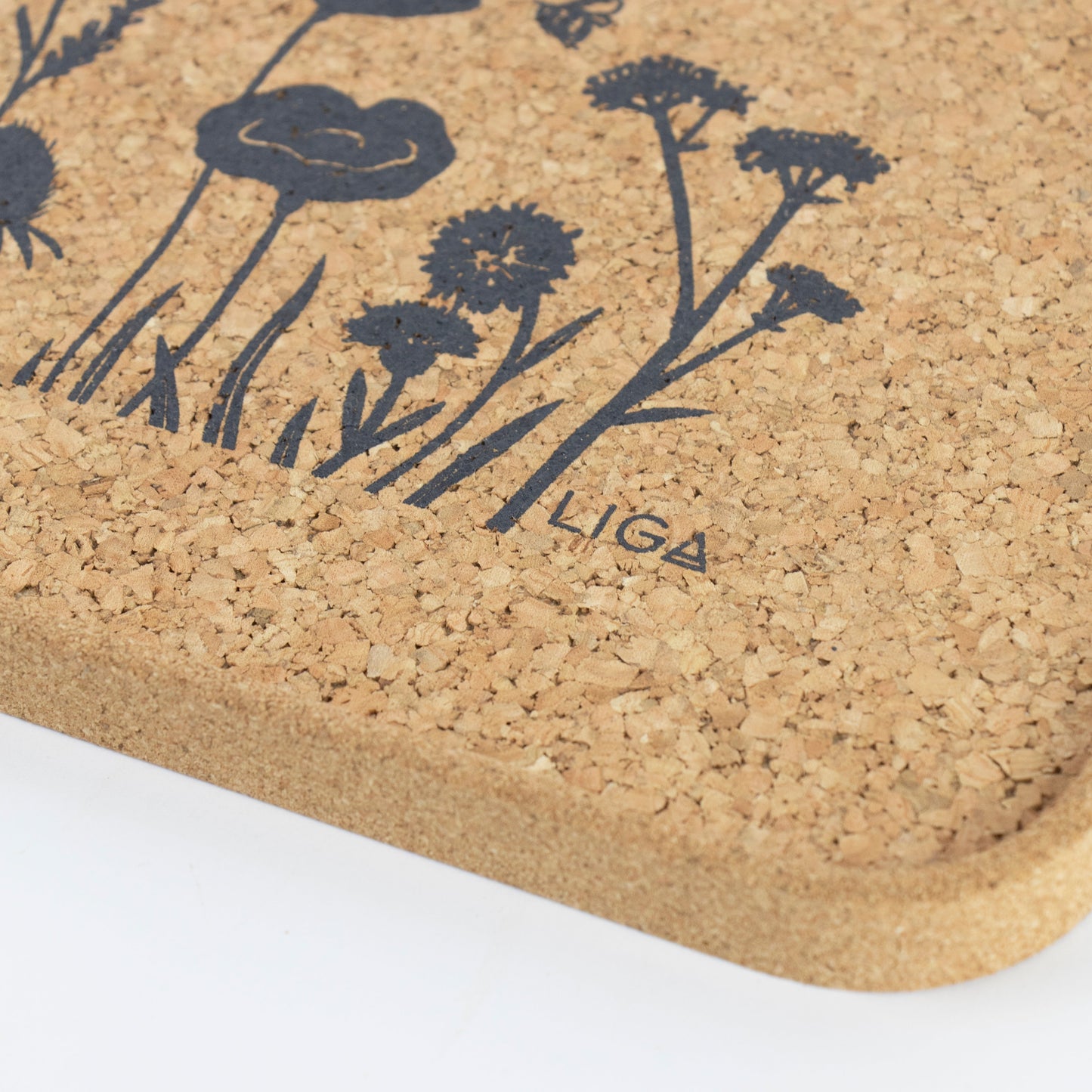 Cork Drinks Tray | Wildflower
