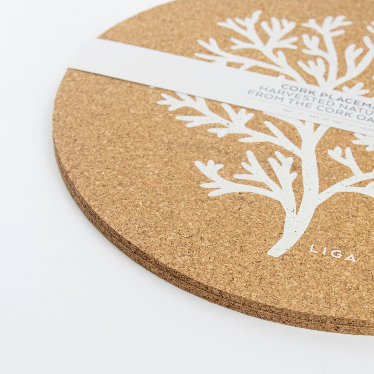 Cork Max Placemats - Coral