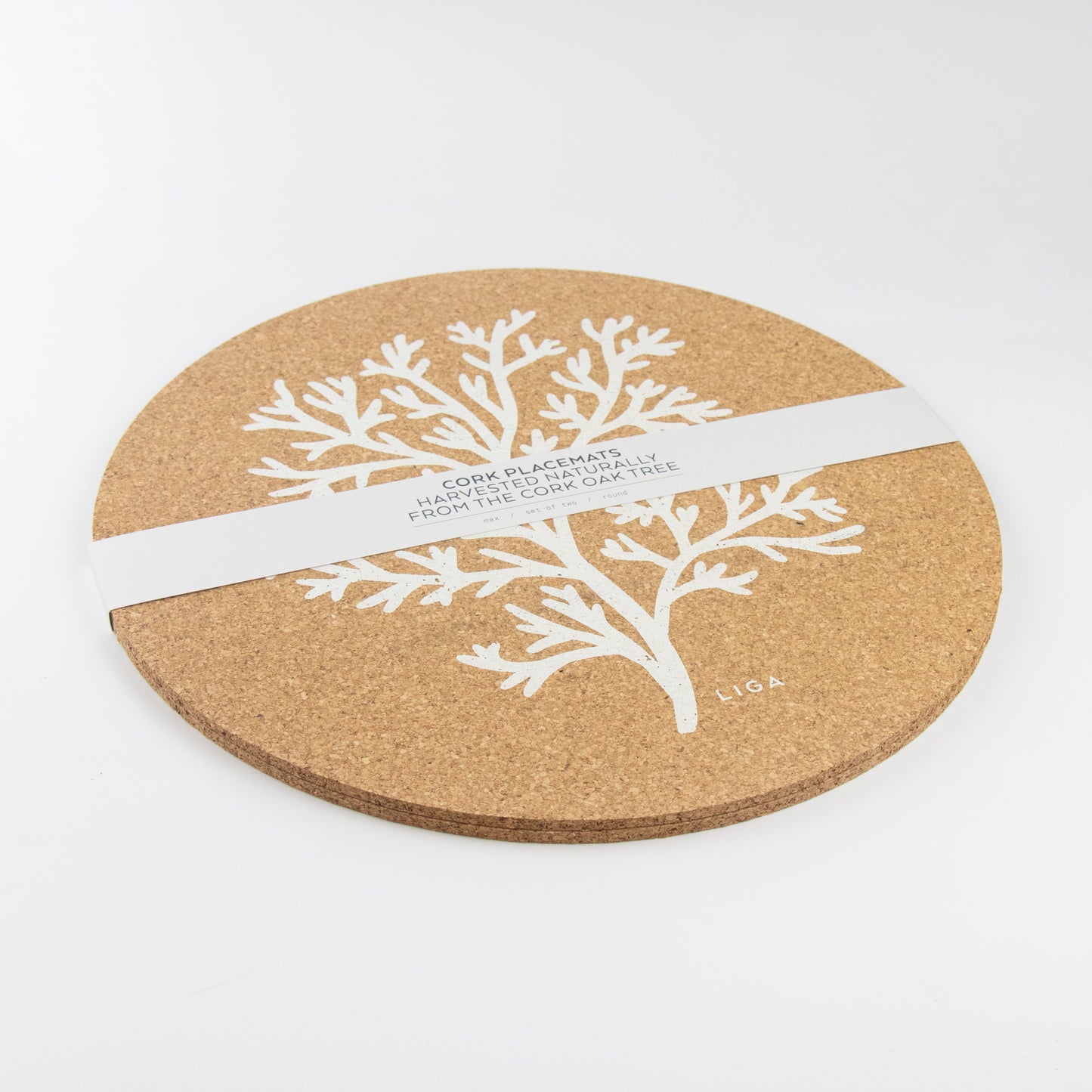 Cork Max Placemats - Coral