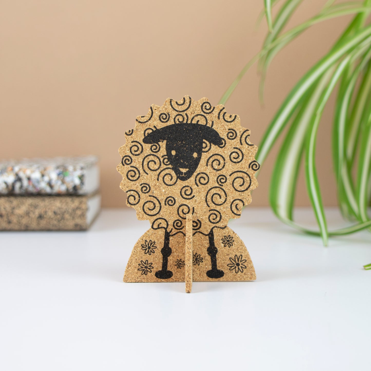 Organic Cork Decoration Pop-A-Cork | Sheep