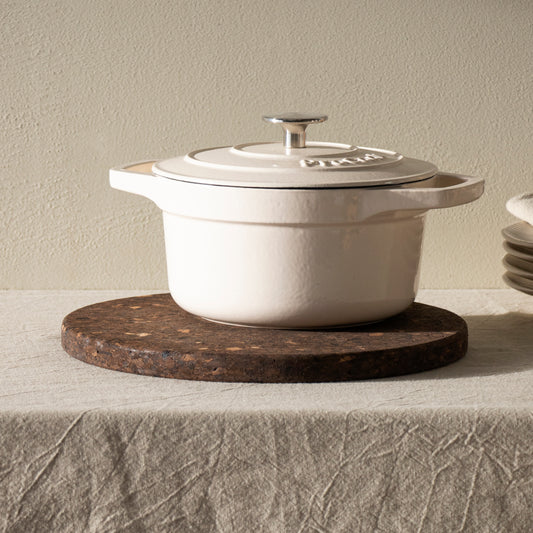 Smoked Cork Trivet | Large