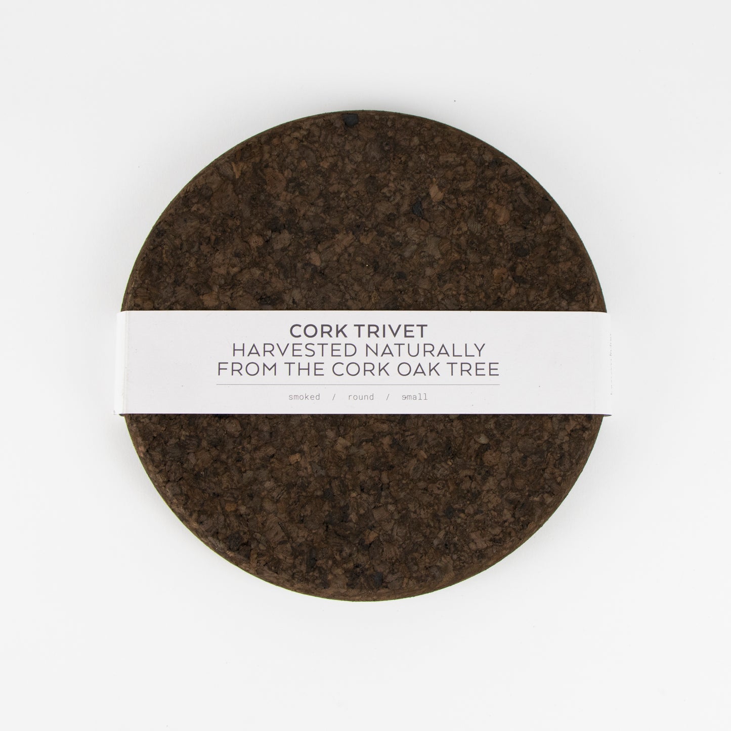 Smoked Cork Trivet | Small