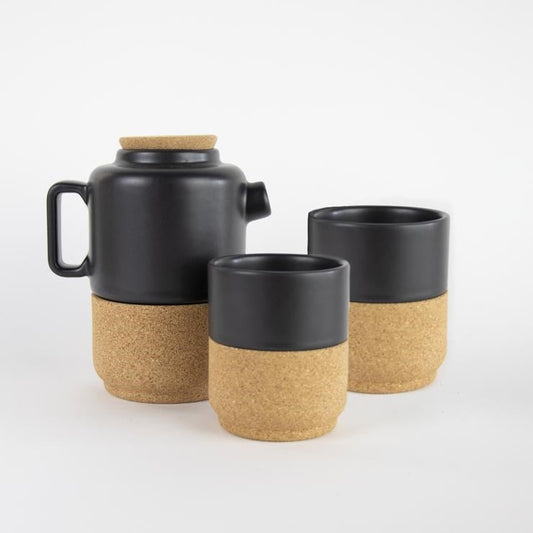 Tea For Two Gift Set | Matt Black