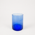 Moroccan Recycled Glass Tumbler | Blue