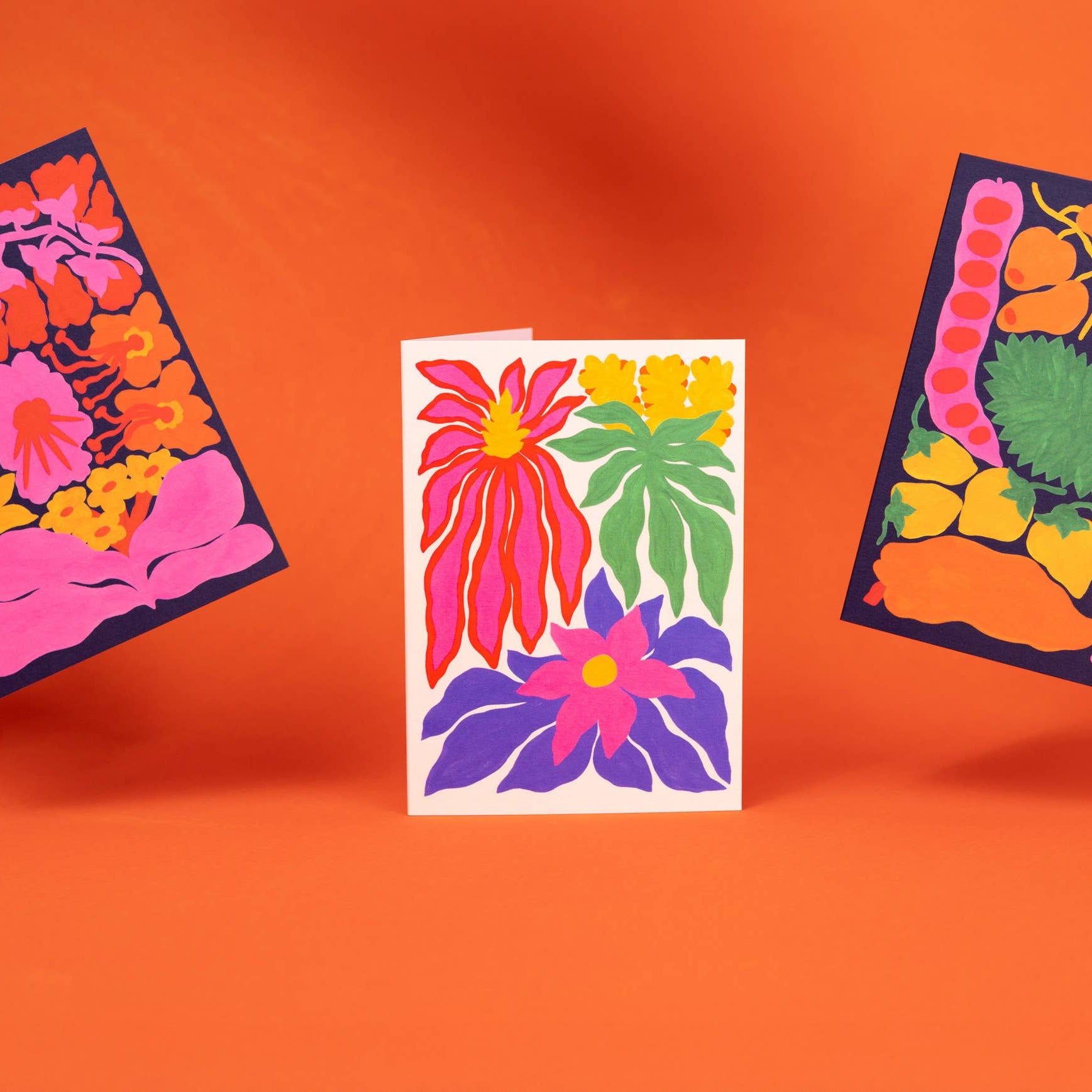 Bromeliads Greetings Card