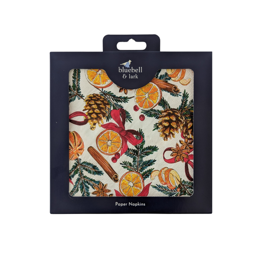 Orange And Cinnamon | Paper Napkins