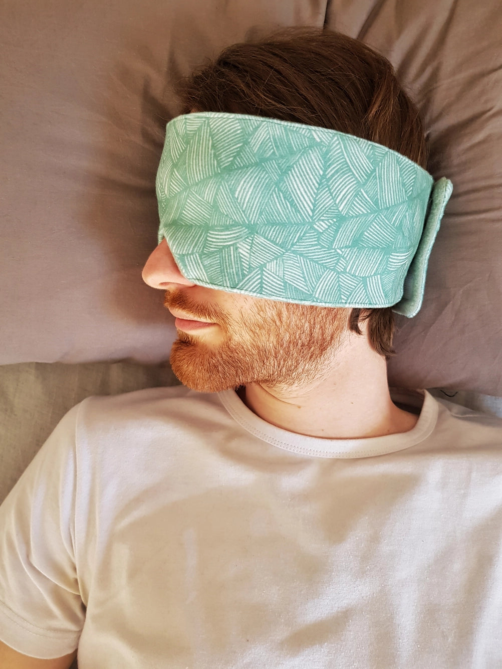 Calm Wrap Sleep Mask | Green