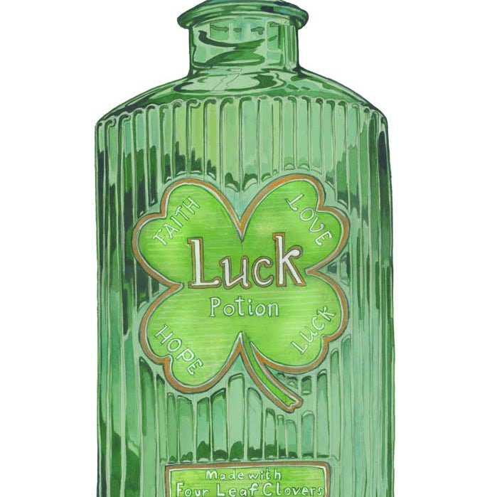 Luck Potion | Greetings Card