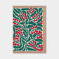Holly Greetings Card