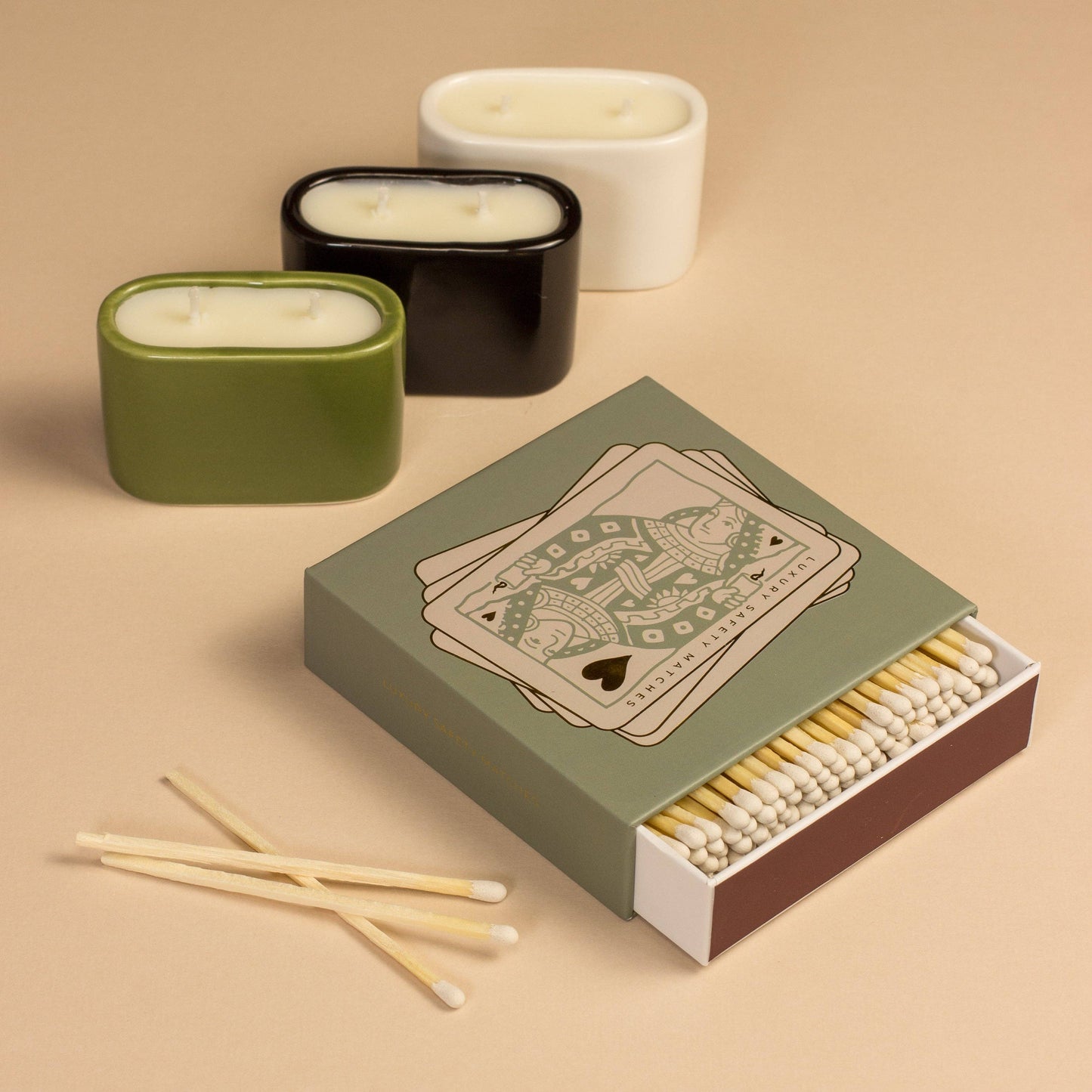 Queen of Hearts Luxury Matches