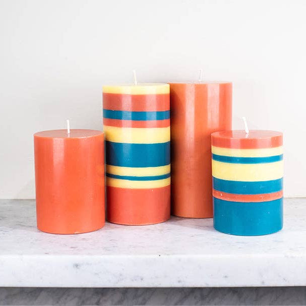 Multi Pillar Candle | British Colour Standard