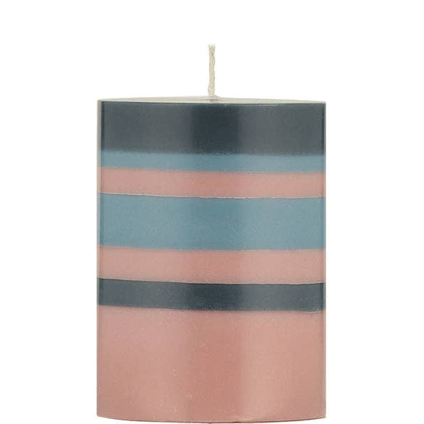Rose Pink Pillar Candle | British Colour Standard