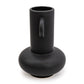 Matte Black Bulbous Vase