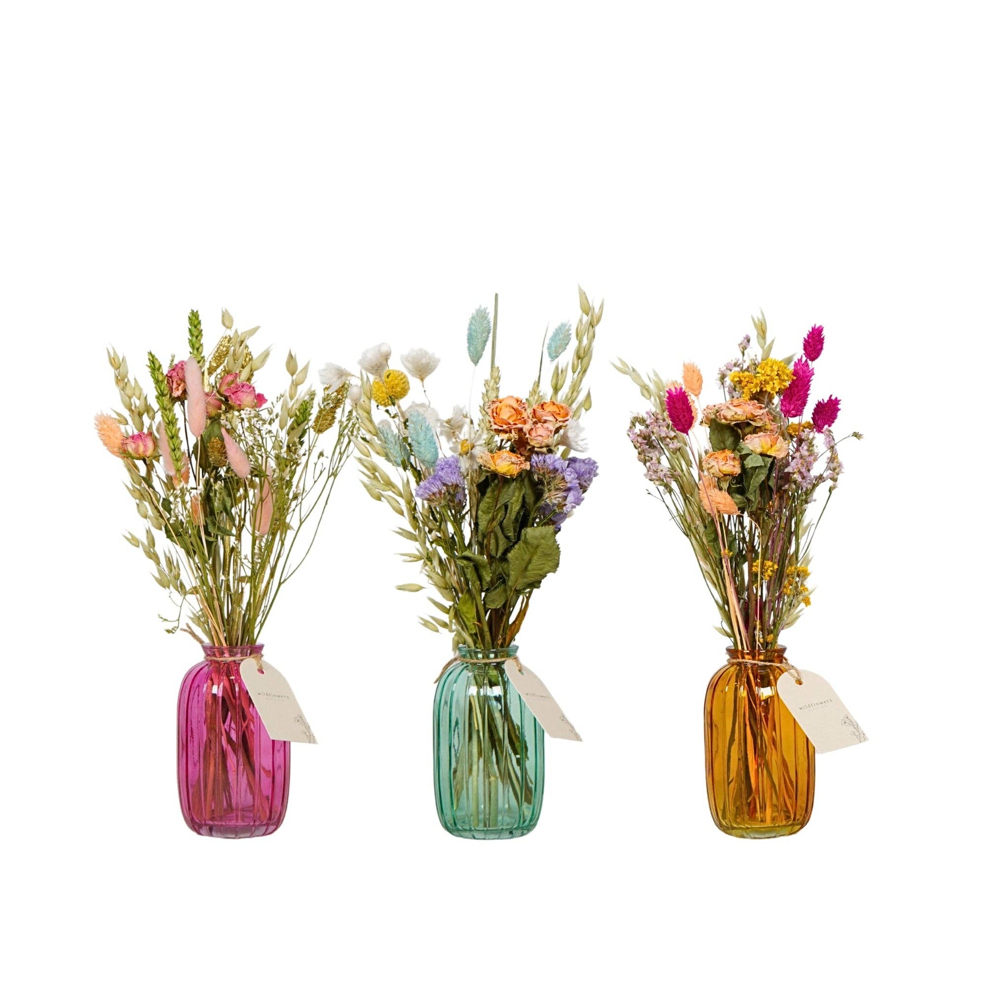 Dried Flowers in Bottle