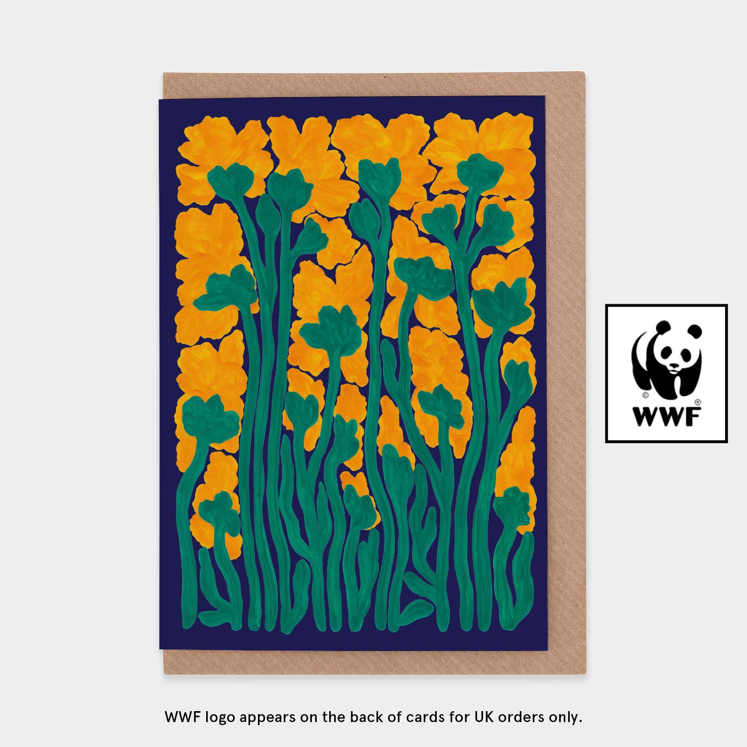 Cornflowers Greetings Card