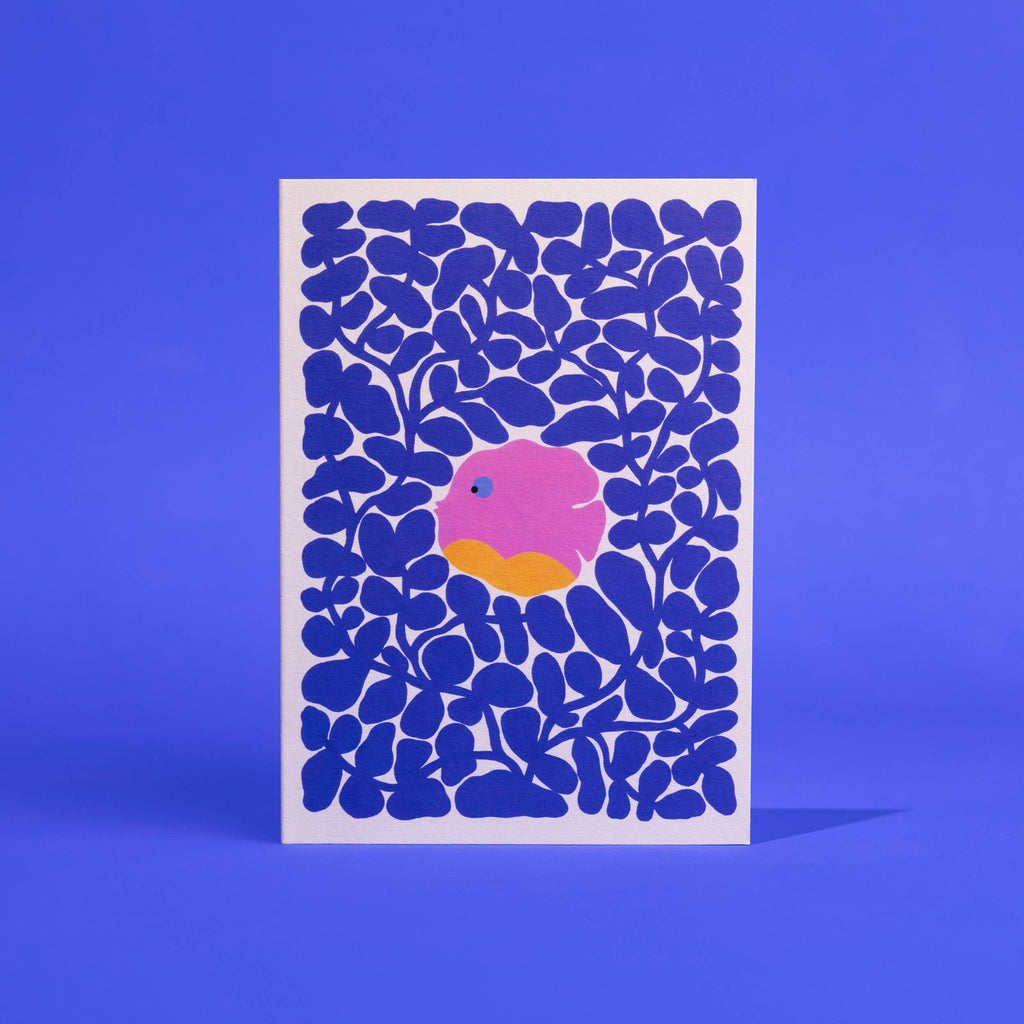 Seaweed and Fish Greetings Card