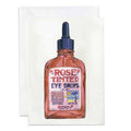 Rose Tinted Eye Drops | Greetings Card