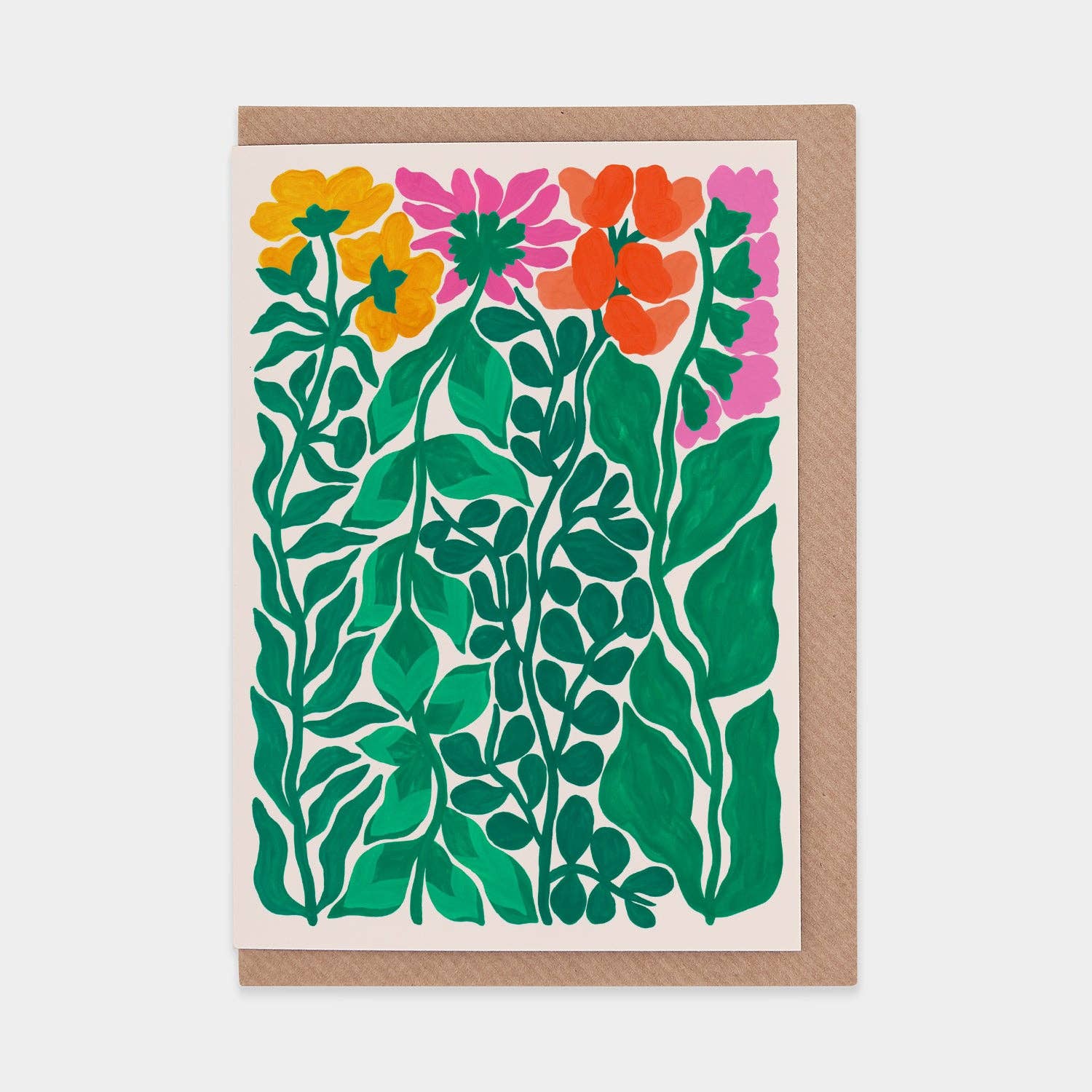 Wildflower Regeneration Greetings Card