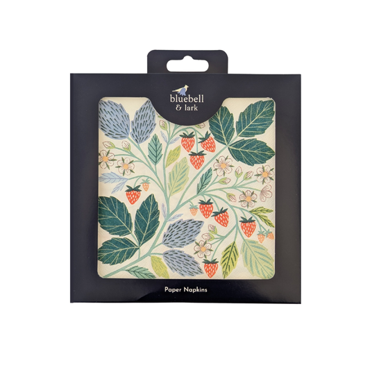 Wild Strawberries | Paper Napkins