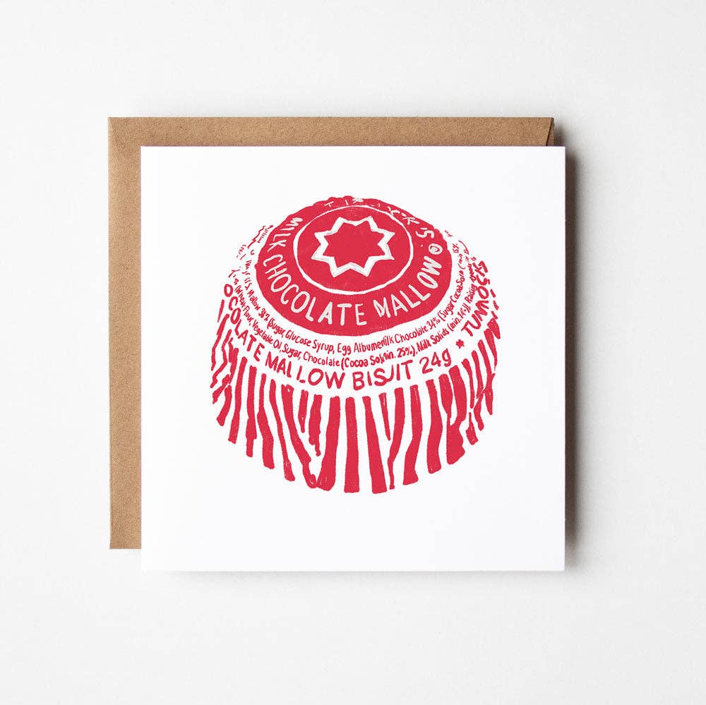 Tunnocks Teacake | Greetings Card