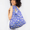 Abstract Flowers Blue | Medium