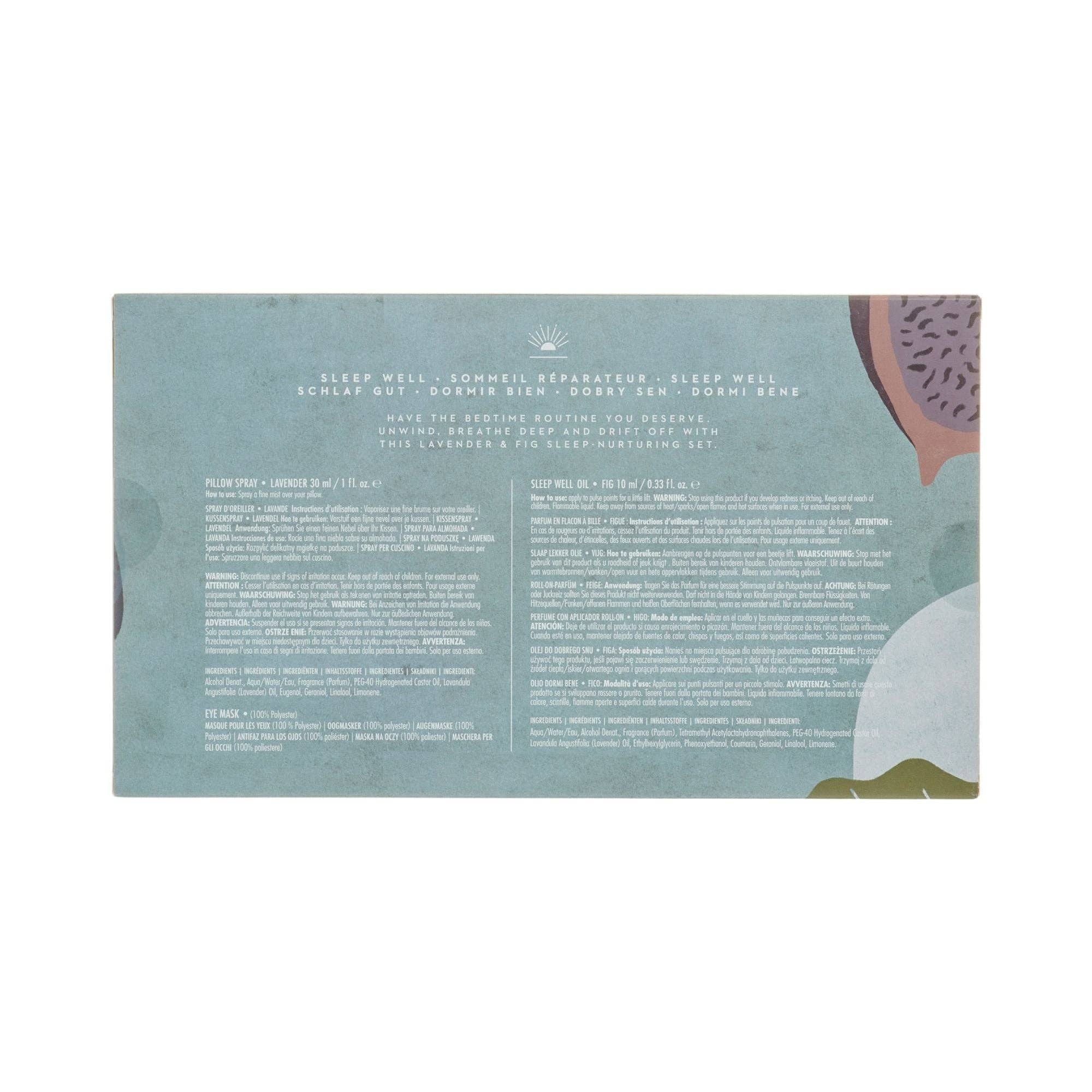 Relaxing Sleep Well Set - Lavender & Fig