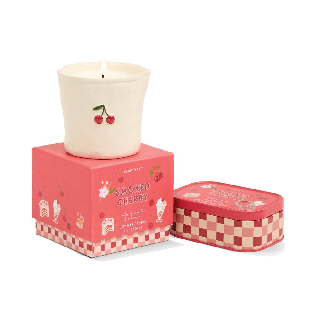 Cherry Ceramic Candle | Smoked Cherry