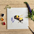 Bumble bee 'Summer Flight'  Greeting Card | Sarah Epsom