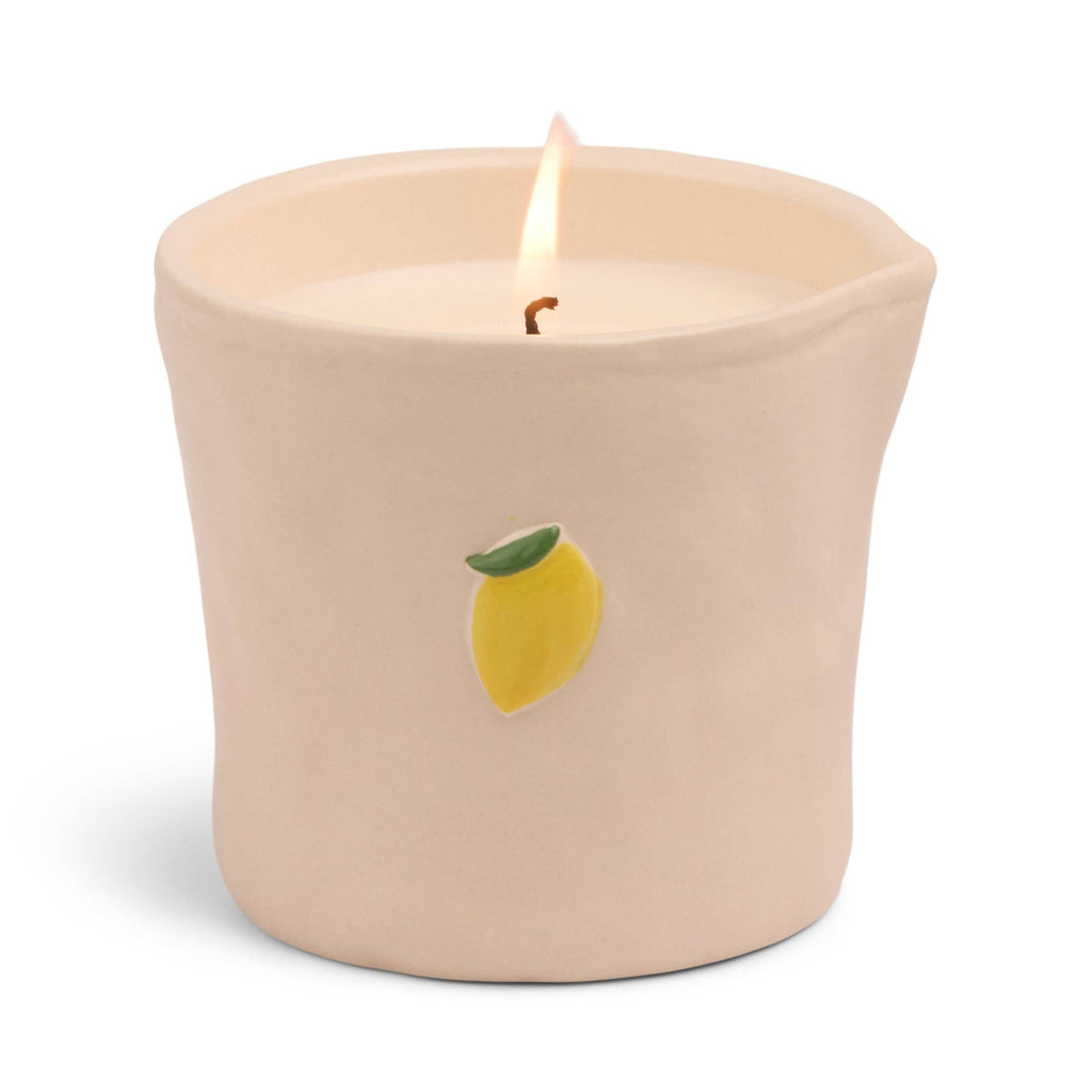 Lemon Ceramic Candle | Meyer Lemon