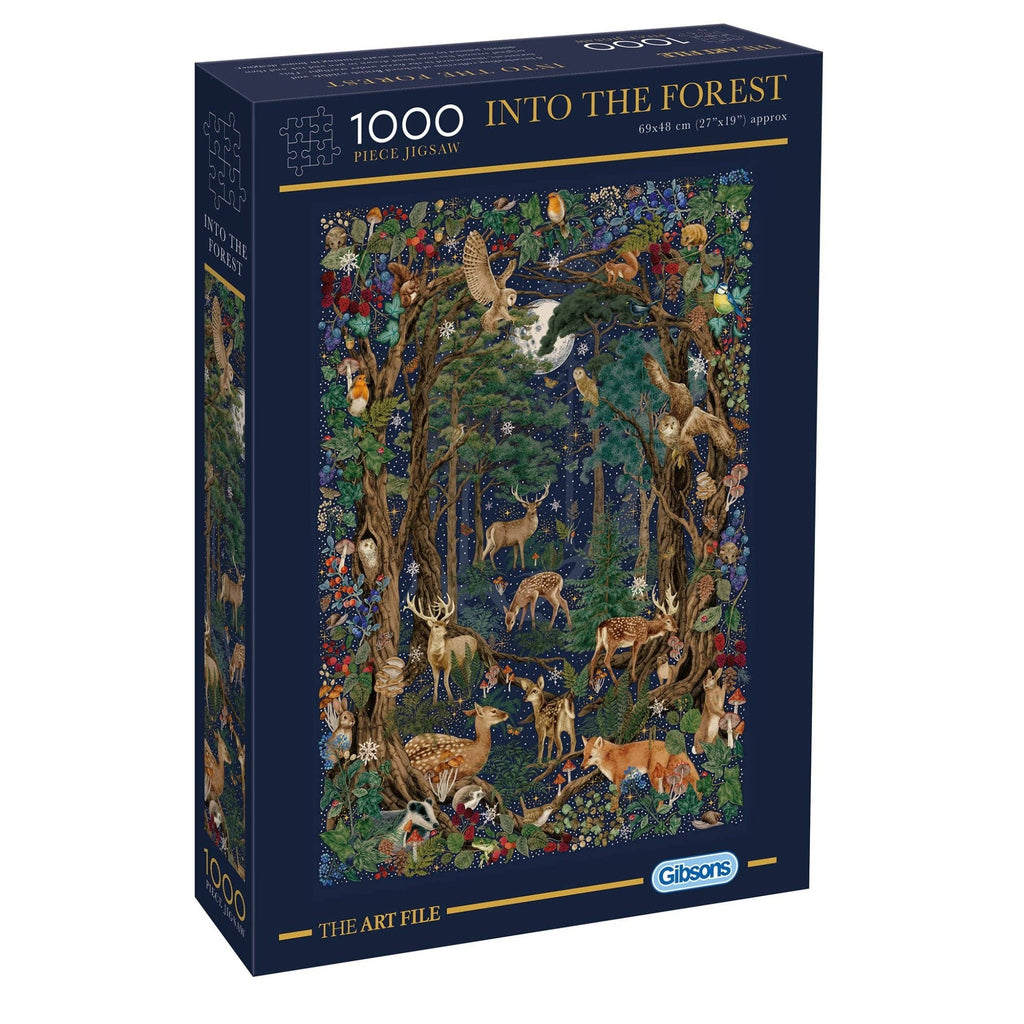 Into The Forest 1000 Piece Jigsaw Puzzle | The Art File
