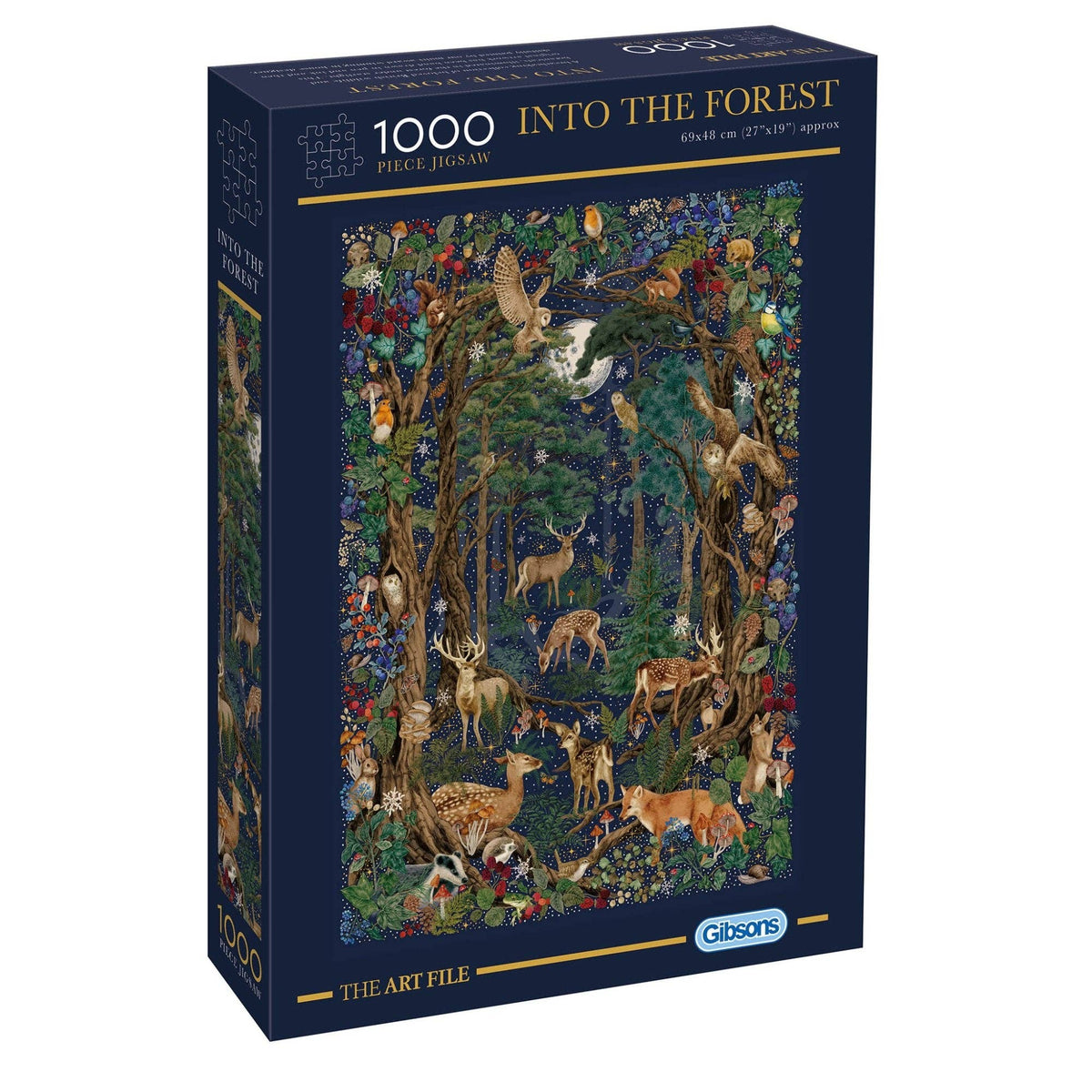Into The Forest 1000 Piece Jigsaw Puzzle | The Art File