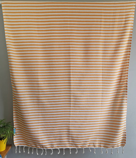 Turkish Peshtemal Towel - Orange