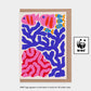 Coral and Fish Greetings Card