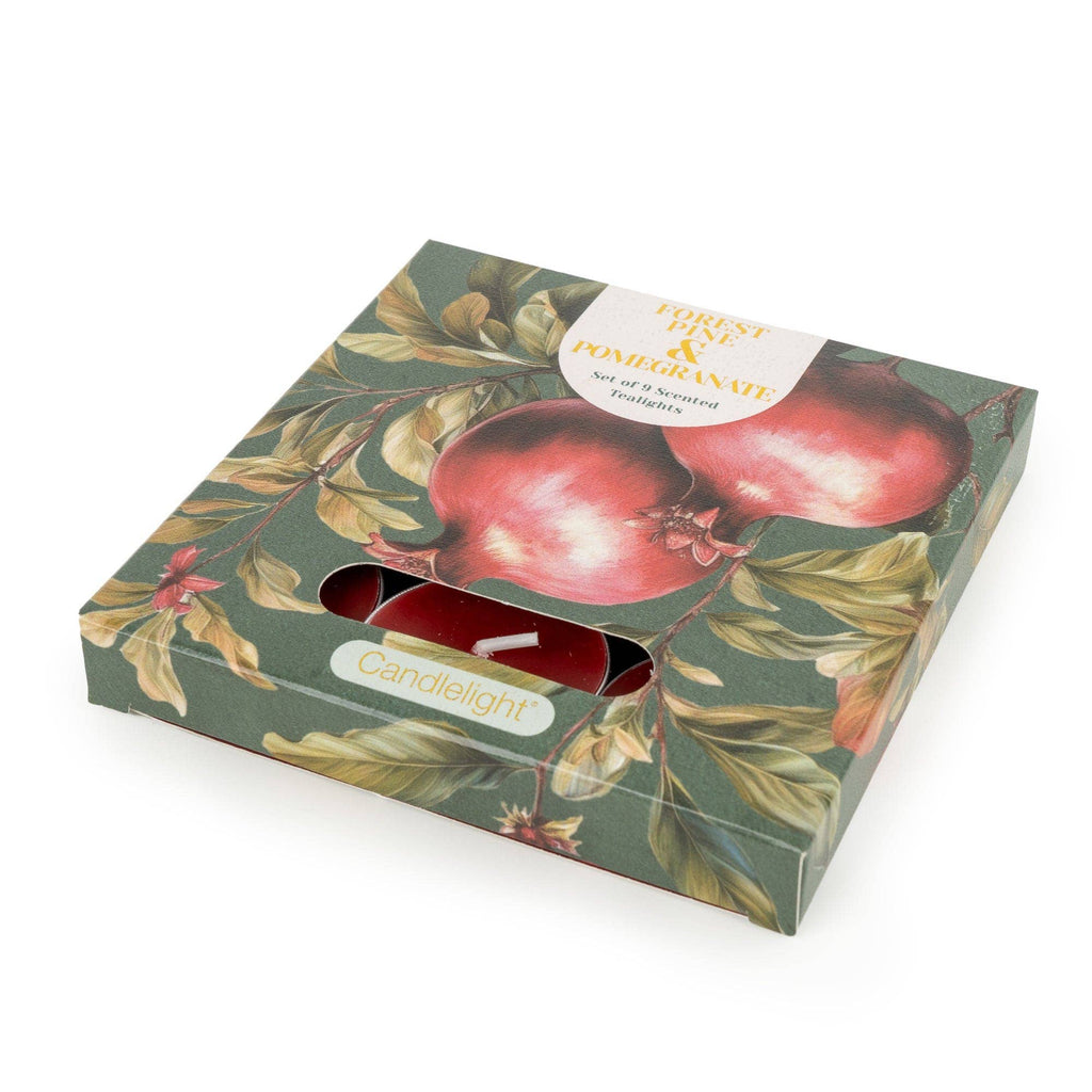 Forest Pine & Pomegranate | Set of 9