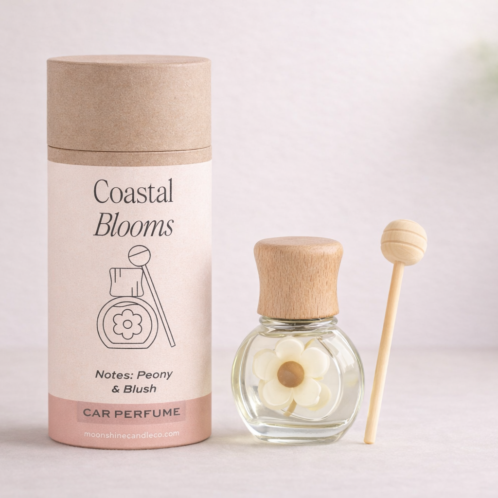Coastal Blooms | Peony Car Diffuser
