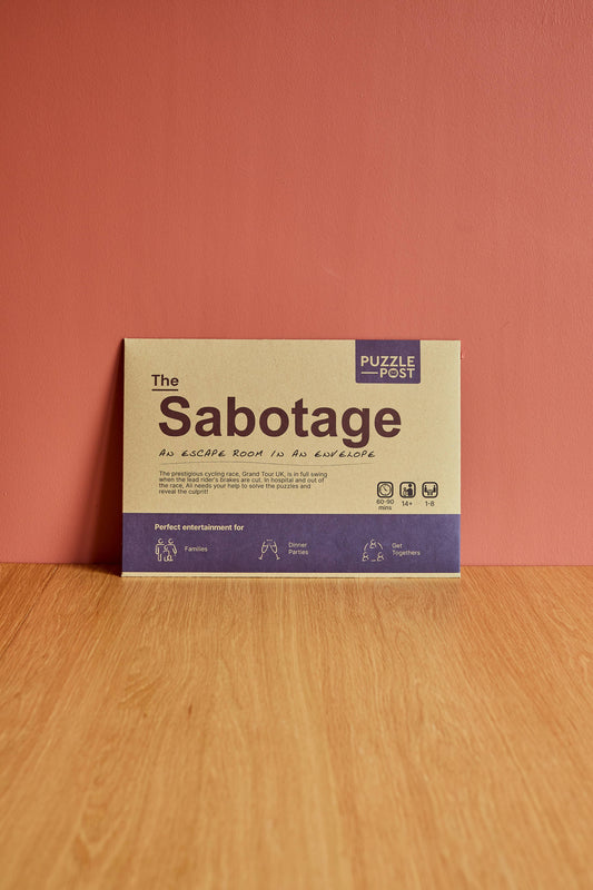 Escape Room in An Envelope: Dinner Party - The Sabotage