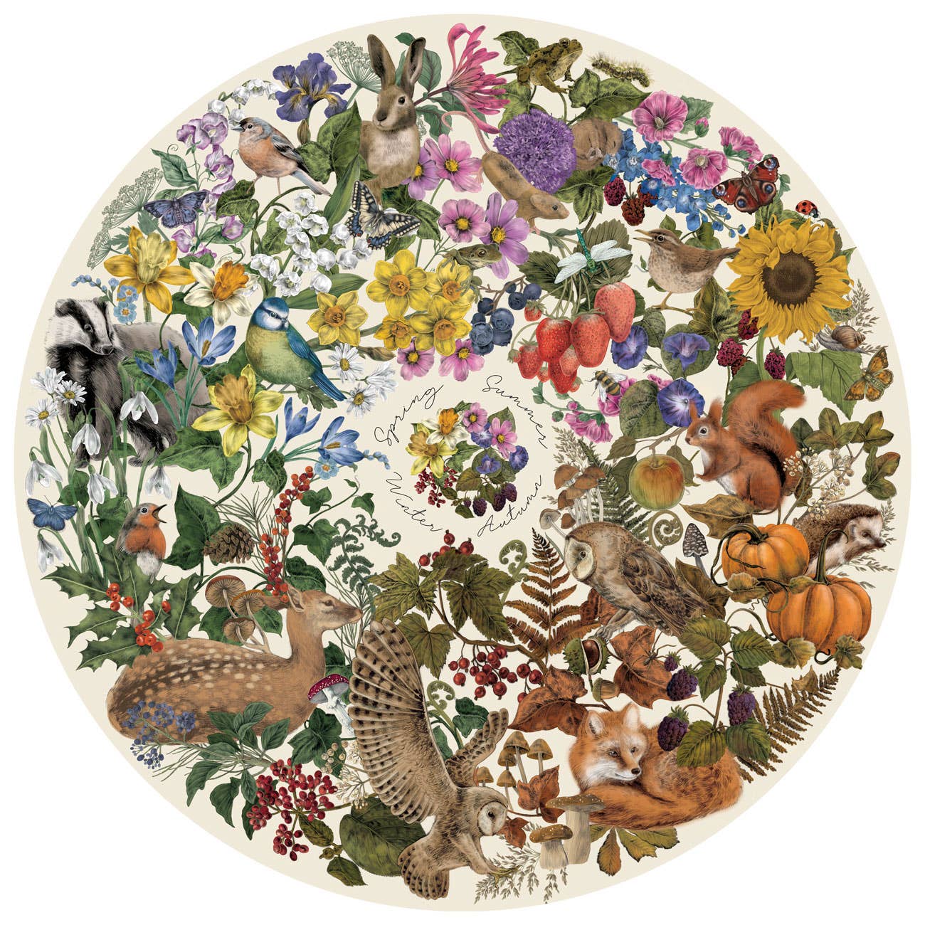 Nature's Seasons | 500 Piece Jigsaw Puzzle