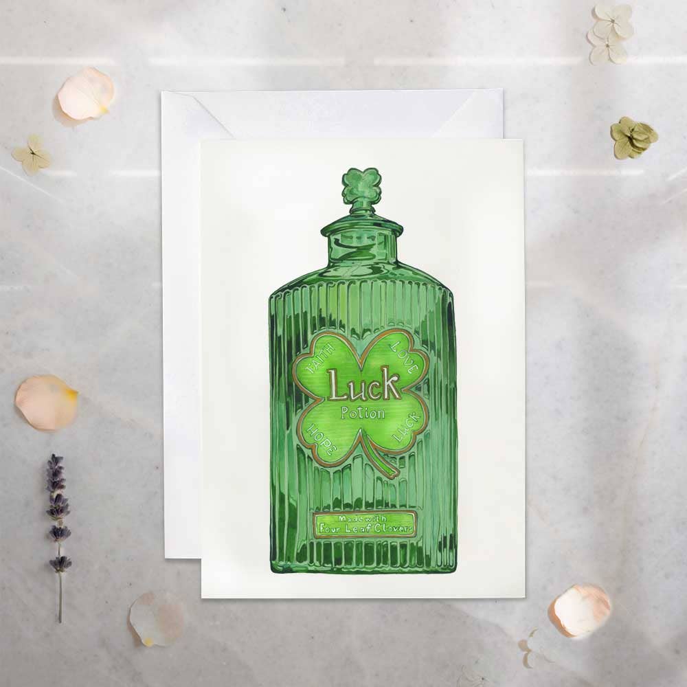 Luck Potion | Greetings Card