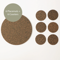 Dash Placemats & Coasters | Round - Table S/6