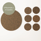 Dash Placemats & Coasters | Round - Table S/6