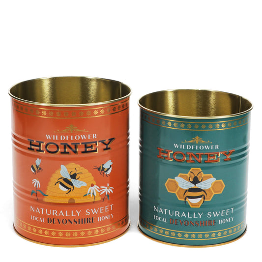 Storage Tins - Honey