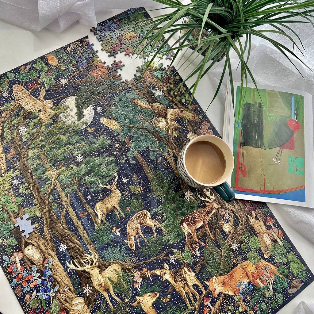 Into The Forest 1000 Piece Jigsaw Puzzle | The Art File
